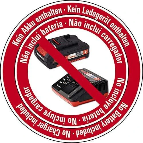 Einhell kampinis šlifuoklis TE-AG 18/115 Li be akumuliatoriaus ir kroviklio