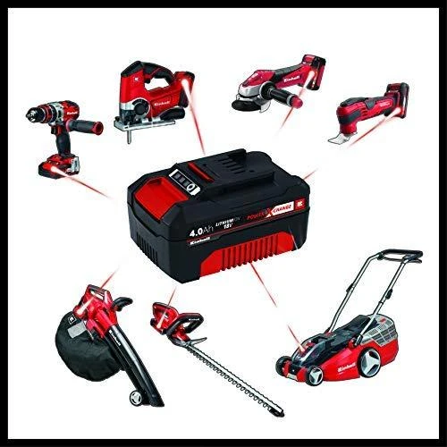 Einhell akumuliatoriaus ir kroviklio rinkinys 18V 4,0 Ah Power X-Change