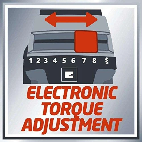 Einhell suktuvo sukimo momento elektroninis reguliavimas