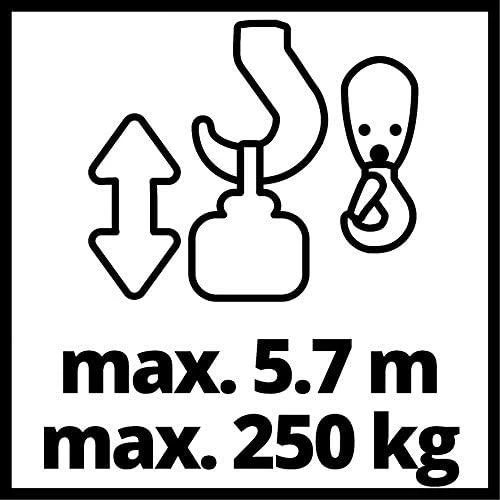 Elektrinis pakėlėjas Einhell TC-EH 250, 12 m Ø 3 mm lynas