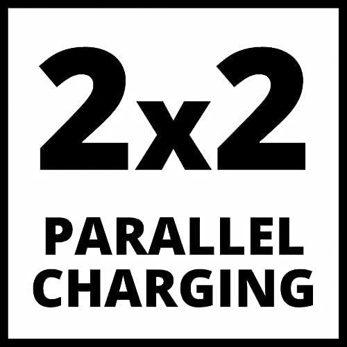 Pakrovėjas Einhell 2x2 Power X-Quattrocharger 4A; 18 V