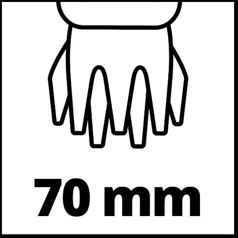 Gyvatvorių ir žolės žirklės Einhell GC-CG 3.6/70 Li; 3,6 V; 1x2,0 Ah akum.