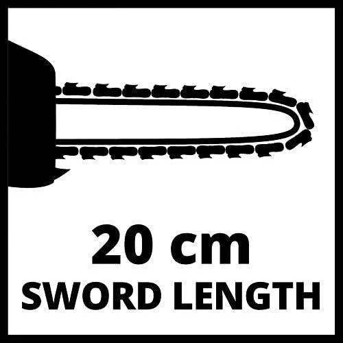 Einhell GC-LC 18/20 Li T-Solo Juodas, Pilkas, Raudona 19.5 cm 18 V