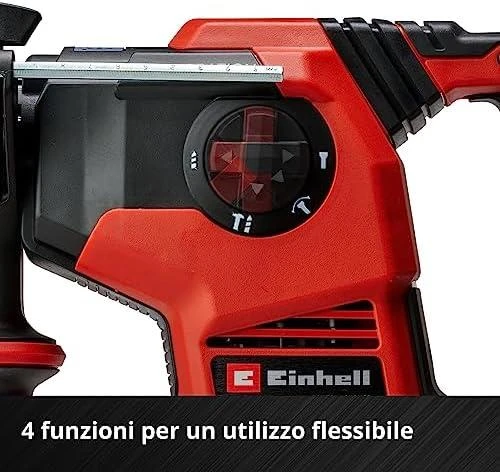 Einhellakc Akumuliatorinis perforatorius EINHELL HEROCCO 36/28, 2 x 18 V, 3,2 J, SDS-plus, be akumuliatoriaus