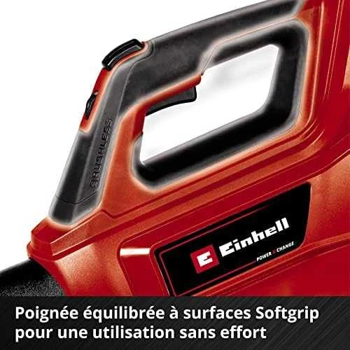 Akumuliatorinis pūstuvas Einhell GE-LB 36/210 Li E-Solo; 2x18 V (be akumuliatoriaus ir pakrovėjo)