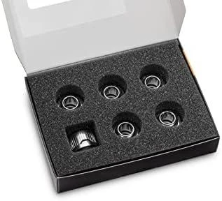 Ek Water Blocks Ek Vanduo Blocks EK Vanduo Blocks EK-Quantum Torque HDC 12 – 6-pack, sidabrinis