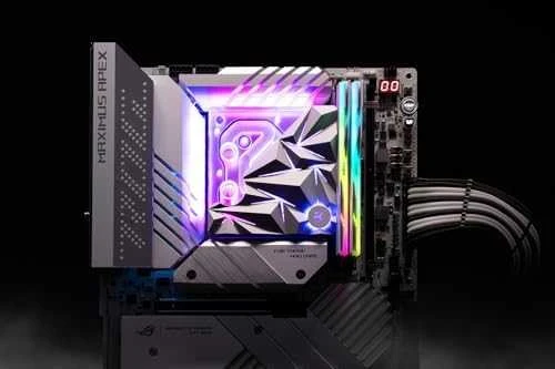 Ek Water Blocks EK vandens blokai EK Vanduo blokai EK-Quantum Velocity² Edge D-RGB® 1700 Sidabrinis Special Edition