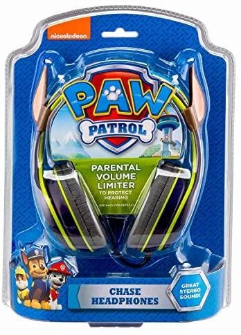 Upcoming Minds „eKids“ – „Disney Paw Patrol Chase“ vaikiškos ausinės su garsumo reguliatoriumi, apsaugančiu klausą