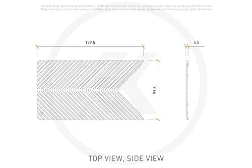 Ek Water Blocks Ek Vanduo Blocks EK Vanduo Blocks EK-Quantum Vector FE RTX 3080 Backplate – Sidabrinis