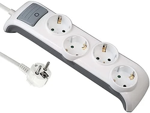 Electraline 62505 Multisocket 4p 2m