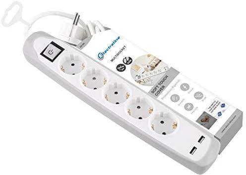 Electraline Ilgiklis su jungikliu 5/2m elektros juosta
