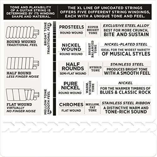 Stygos elektrinei gitarai D'Addario EXL120 .009