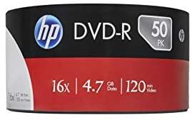 Hewlett Packard (HP) HP DVD-R 4,7 GB 16x50 vienetų (HP1650S-)