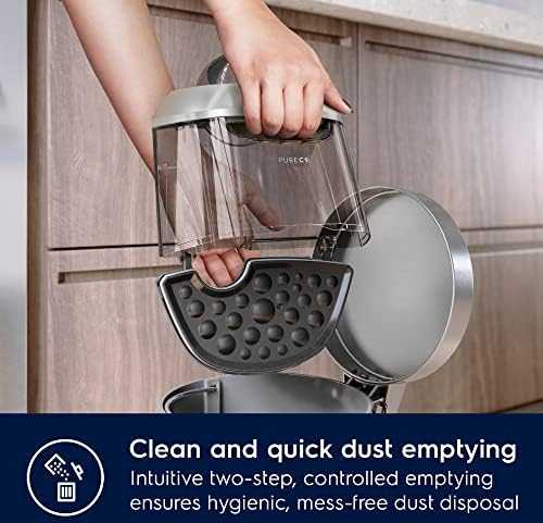 Electrolux PC91-4MG dulkių siurblys, Be maišelio, Darbinis spindulys 12m, Dulkių konteineris 1,5 L, Pilka