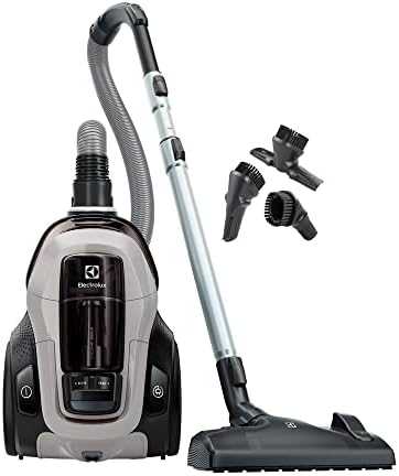 Electrolux PC91-4MG dulkių siurblys, Be maišelio, Darbinis spindulys 12m, Dulkių konteineris 1,5 L, Pilka
