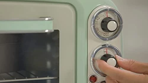 Elektrinė krosnelė Ariete Vintage 979, 1380 W, žalia