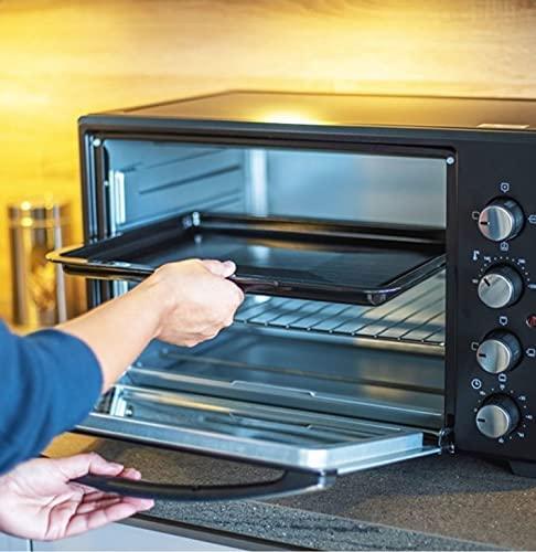 Forno Elettrico Pyramidea FO1209 - 12 Litri, 650 Watt, Timer, Colore Nero - Foto 6