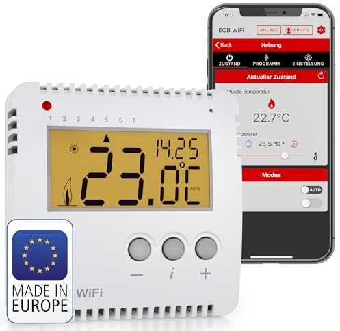 ELEKTROBOCK programuojamas Wi-Fi termostatas PT14-P WiFi