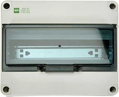Elektro Plast Nasielsk Elektro-Plast komutatoriai Hermetica Rn 1x12+1 Pe+n Smoke Ip65 2207-01