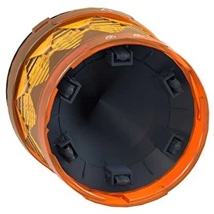 Schneider Electric Komanda su foniniu apšvietimu LED nuolatinis šviesiai oranžinis fi 60mm IP65 24V AC/DC XVUC25