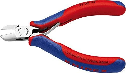 Elektronikos žnyplės 115mm, Knipex