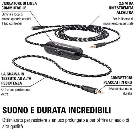 Elgato | Chat Link Pro | 3,5 mm moteriška jungtis; 3,5 mm jungties kištukas | Juodas