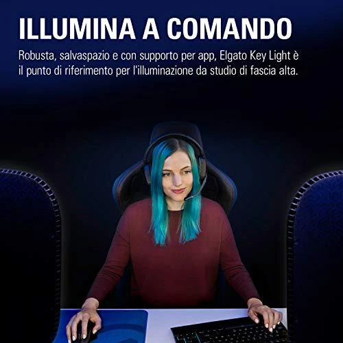 Elgato Key Light 2800 Lumens šviestuvas transliuotojui