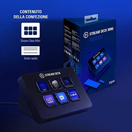 Klaviatūra „Corsair ELGATO“ „Stream Deck Mini“