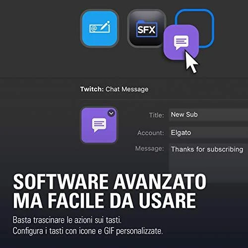 Klaviatūra „Corsair ELGATO“ „Stream Deck Mini“