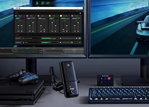 Kondensatorinis transliavimo mikrofonas Elgato Wave:3