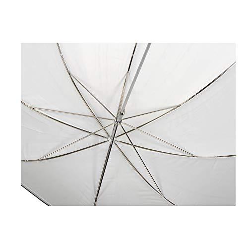 Elinchrom Umbrella Shallow Baltas/permatomas 85cm