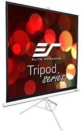 Elite Screens | su stovu Series | T85NWS1 | Įstrižainė 85" | 1:1 | Matomo vaizdo plotis (W) 152 cm | Baltas