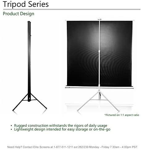 Elite Screens | su stovu Series | T85NWS1 | Įstrižainė 85" | 1:1 | Matomo vaizdo plotis (W) 152 cm | Baltas