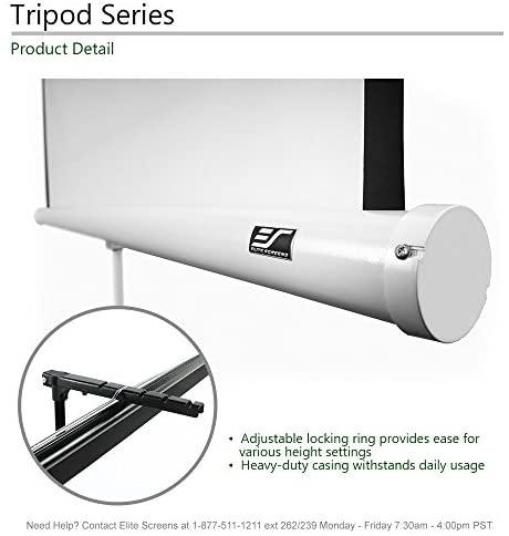 Elite Screens | su stovu Series | T85NWS1 | Įstrižainė 85" | 1:1 | Matomo vaizdo plotis (W) 152 cm | Baltas