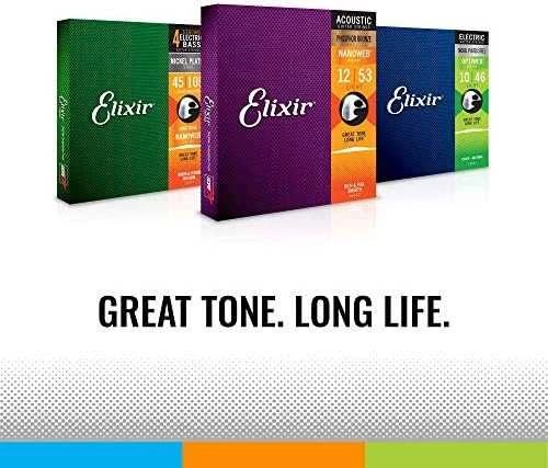Elixir Strings Eliksyras Strings Eliksyras 11100 Medium (13-56) PW - akustinės gitaros stygos