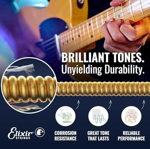 Elixir Strings Eliksyras Strings Eliksyras 19052 Optiweb Light - elektrinės gitaros stygos (10–46)