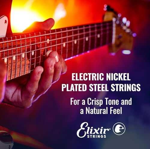 Elixir Strings Eliksyras Strings Eliksyras 19052 Optiweb Light - elektrinės gitaros stygos (10–46)