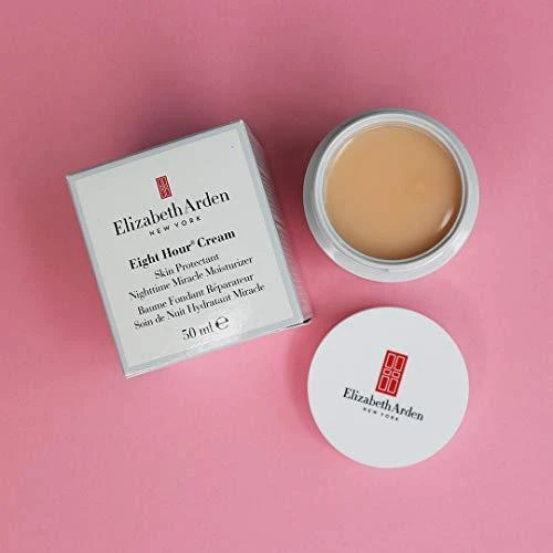 Elizabeth Arden Eight Hour Nighttime Miracle Moisturizer Drėkinamasis naktinis veido kremas 50ml