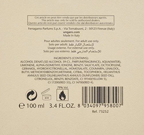 Emanuel Ungaro Fruit d'Amour Gold EDT tualetinis vanduo moterims, 100 ml
