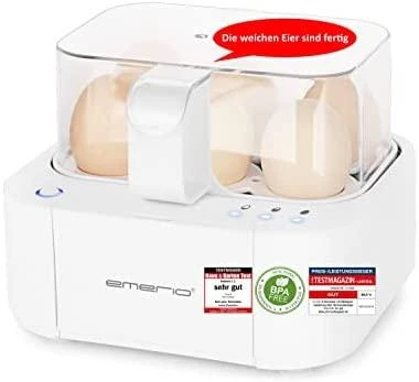 Kiaušinių virimo aparatas Emerio Eb-115560 (12vnt.), Baltos spalvos