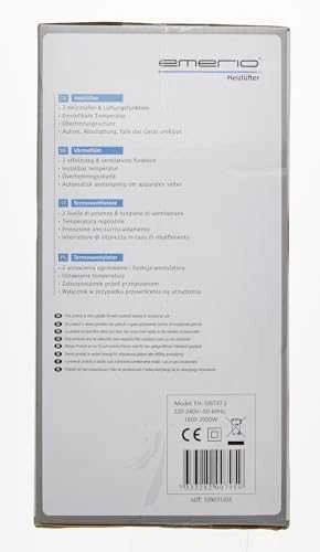 Emerio ventiliatoriaus šildytuvas FH-106737.2 (2000 W)