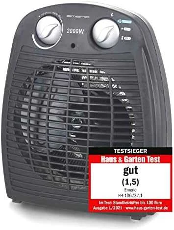 Emerio ventiliatoriaus šildytuvas FH-106737.2 (2000 W)