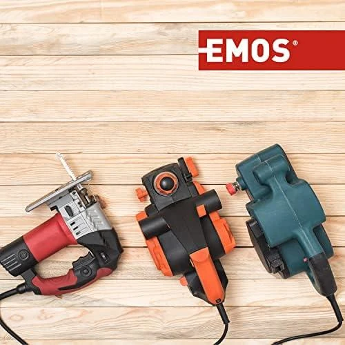 Emos Maitinimo kabelis AC kištukas - lituojami išvadai (2x1.5 mm²) 3.0m su gumine izoliacija (įrankių laido keitimui)