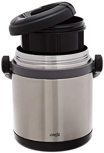 Emsa Mobility termo konteinerio beicas. 1,2l juodas / antracitas