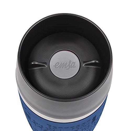 EMSA Kelioninis puodelis - Single - 0.36 L - Mėlyna - Nerūdijantis plienas