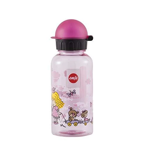 Emsa Kids vandens butelis 0,4l + pietų dėžutė princesė 518137 rinkinys
