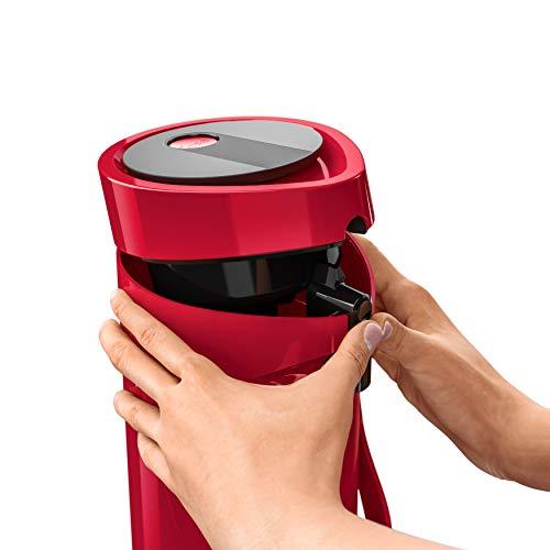 Emsa Emsa PONZA siurblio vakuuminis ąsotis 1,9 litro (raudonas (blizgus), Comfort Press)