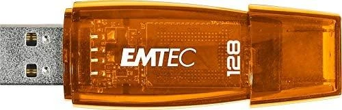 Oranžinis Emtec USB2.0 C410 128GB Oranžinis