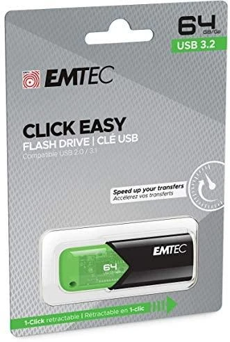 Emtec USB3.2 Click Easy B110 64GB