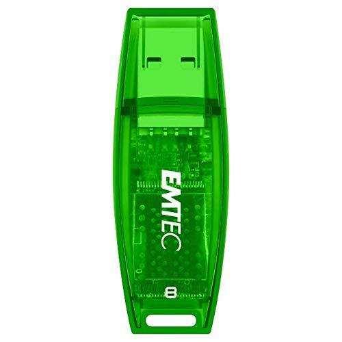 Emtec C410 Color Mix - saldainių indelis 2.0, 32 GB, USB A tipo, 2.0, 15 MB/s, dangtelis, daugiaspalvis